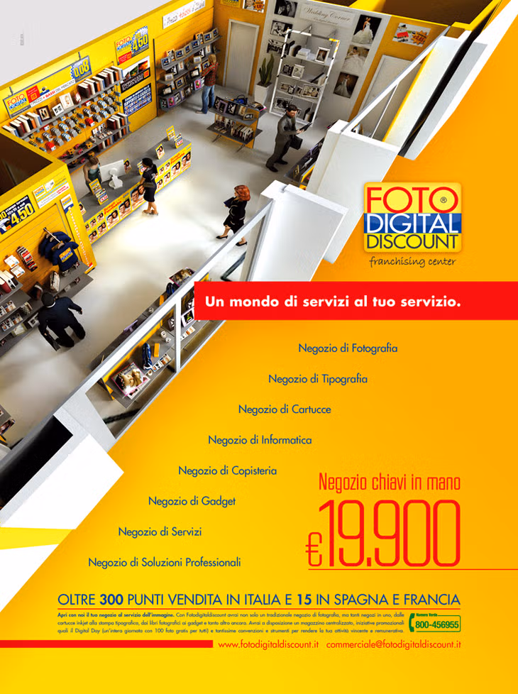 Fotodigitaldiscount / Franchising Fotografia